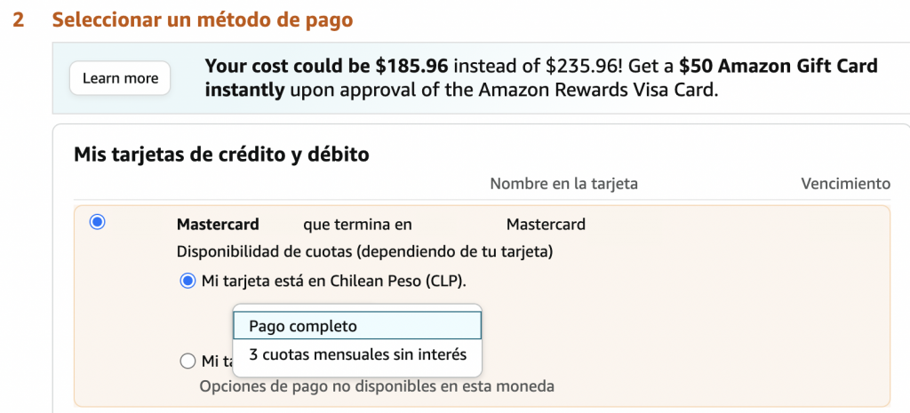 Se puede pagar en amazon a meses sin intereses on sale